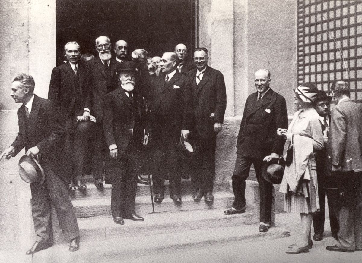 Inauguration du Centre de synthese 1929