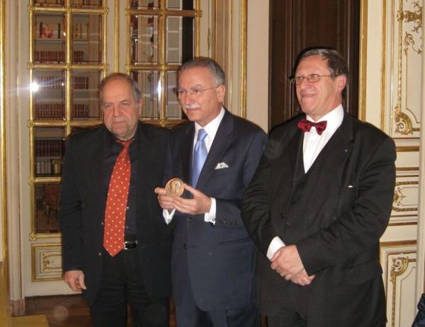 Cérémonie de remise de la Médaille Alexandre Koyré à Ekmeleddin İhsanoğlu