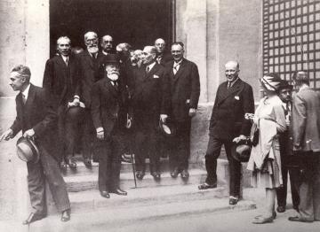 Inauguration du Centre de synthese 1929